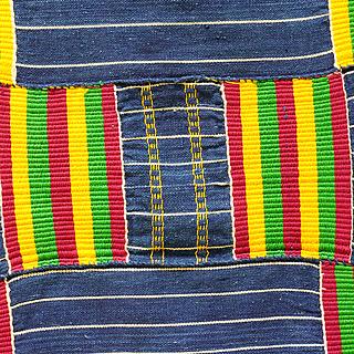 Ancient Kente from Ghana 10.07.1142