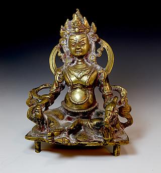 Tibetan Sitting Budha Statue 18.05.564